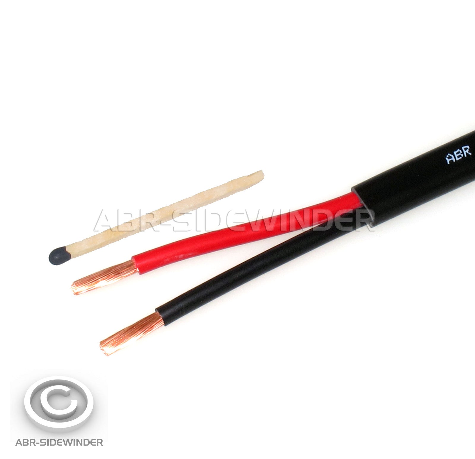 TWIN CORE 6MM 5m TW50 Power cable Battery Caravan Wire 12V 24V PRE-CUT TO 5M